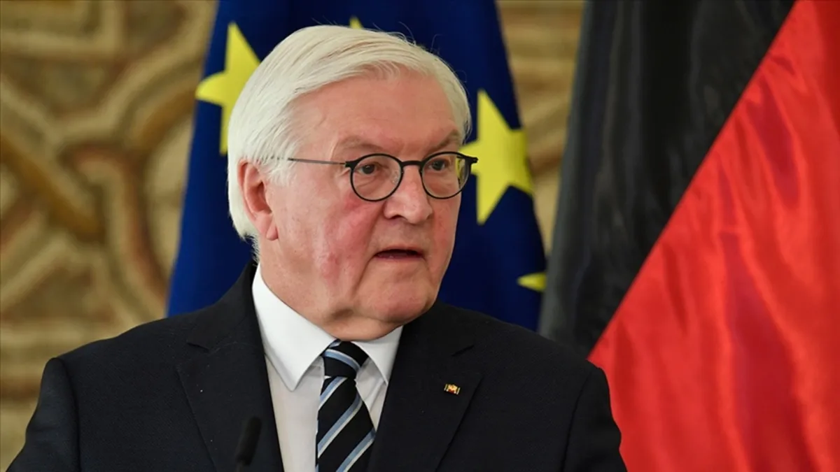 Almanya Cumhurbaşkanı Frank-Walter Steinmeier