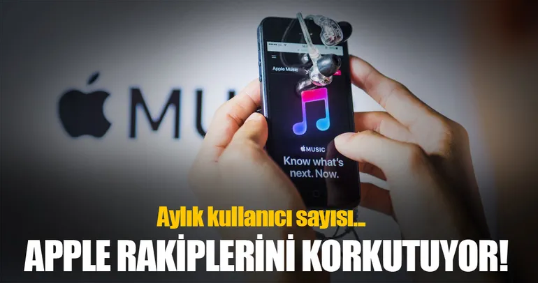 Apple Music rakiplerini korkutuyor!