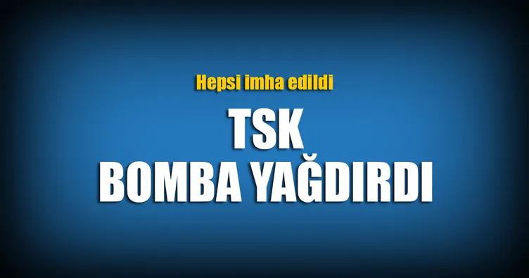Kandil’deki terörist kampları imha edildi