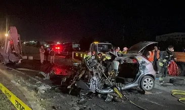 Alkol ve aşırı hız faciası: 5 ölü