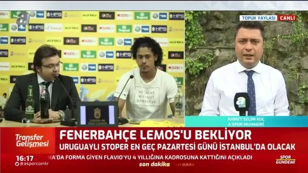 Fenerbahçe Lemos'u İstanbul'a getiriyor