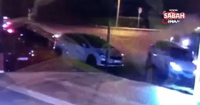 Alkollü sürücü 3 aracı biçerek beton büze çarptı: 3 kişinin yaralandığı feci kaza kamerada | Video