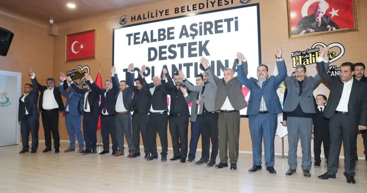 Tealbe Aşireti’nden AK Parti’ye destek