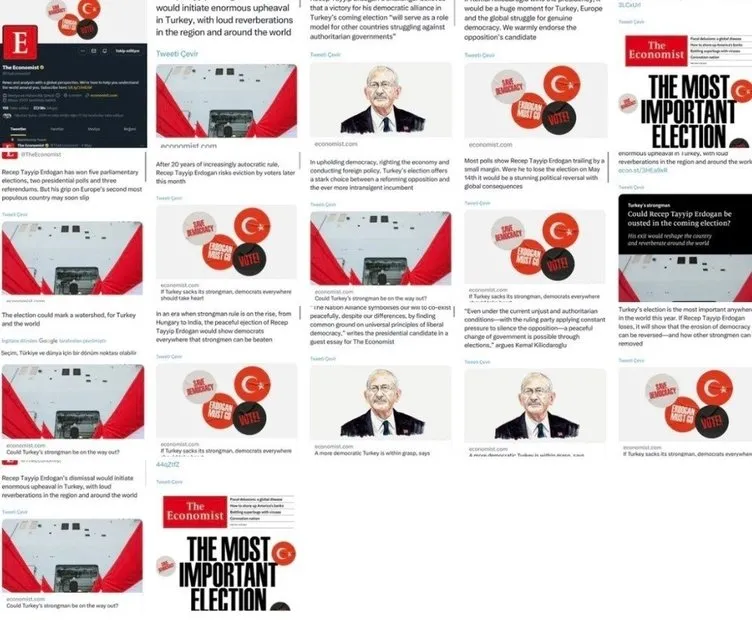 Tetikçi Batı medyasının operasyonu suya düştü! Türk halkından The Economist’e ‘gerçek kapak’!