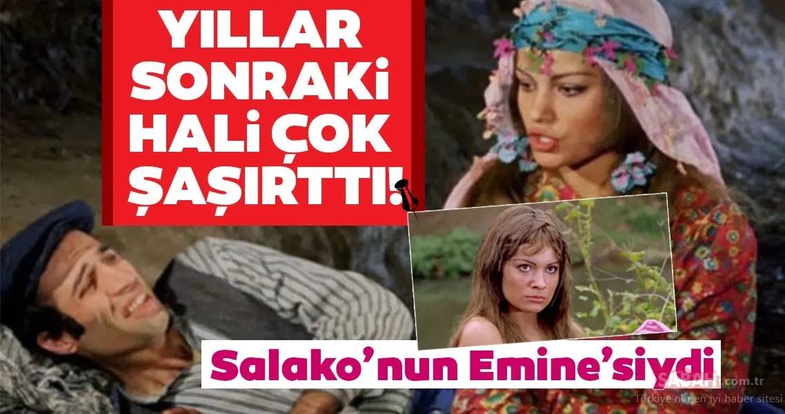 Efsane Salako filminin Eminesini görenler gözlerine inanamıyor! Meral