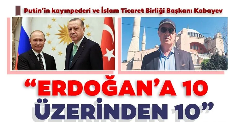 Erdoğan’a 10 üzerinden 10