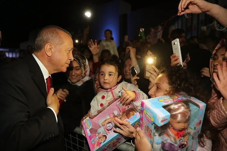 Başkan Erdoğan, İBB’nin Yenikapı Etkinlik Alanı’nı ziyaret etti