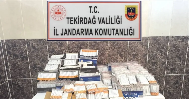 Tekirdağ’da 19 bin makaron ele geçirildi