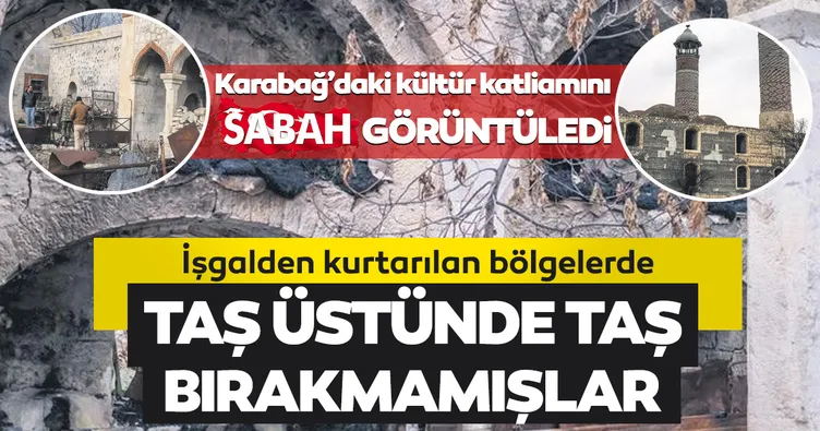 Taş üstünde taş bırakmamışlar
