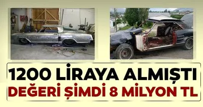 1200 liraya aldığı hurda aracı şimdi 8 milyon liraya satıyor! İşte eski arabanın şaşkına çeviren büyük değişimi!