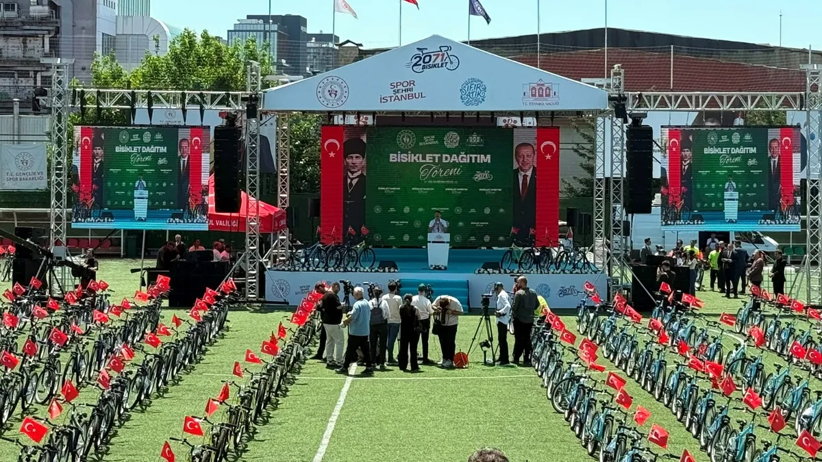 Bahçelievler’de 2 bin 71 çocuk bisiklet sevinci yaşadı Bahçelievler’de 2 bin 71 çocuk bisiklet sevinci yaşadı