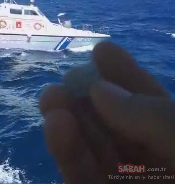 Ege Denizi’nde hareketli dakikalar... Yunan asker Türk balıkçılara silah çekti