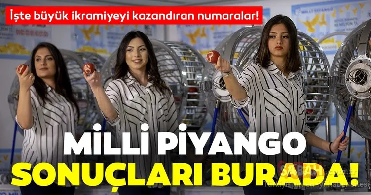 Milli Piyango çekiliş sonuçları SORGULAMA EKRANI! Milli Piyango Yılbaşı kazandıran numaraları ve çekiliş sonuçları burada!