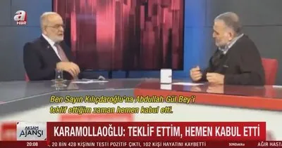 Temel Karamollaoğlu’ndan ortak aday itirafı: Kılıçdaroğlu teklifimi hemen kabul etti