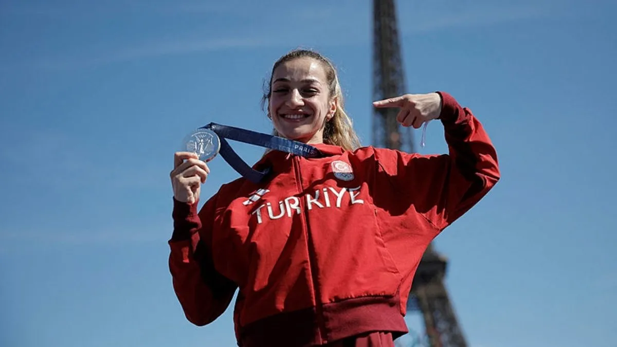 Paris 2024 Olimpiyat Oyunları'nda mücadele eden milli sporcular, yurda döndü