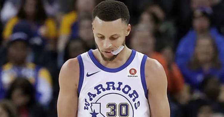 Curry, NBA play-off’ları ilk turunda oynayamayacak