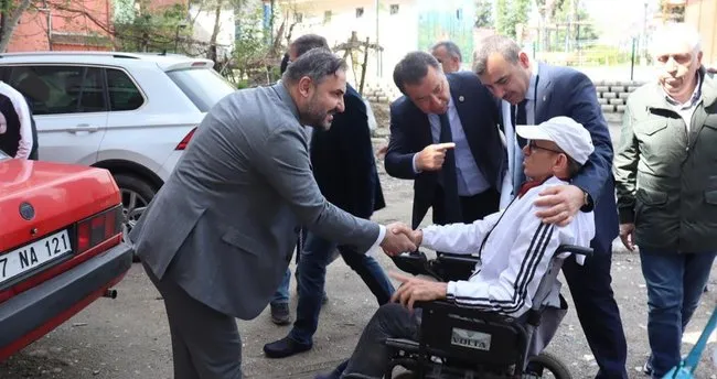 AK Partili adaylardan Çaydeğirmeni çıkarması