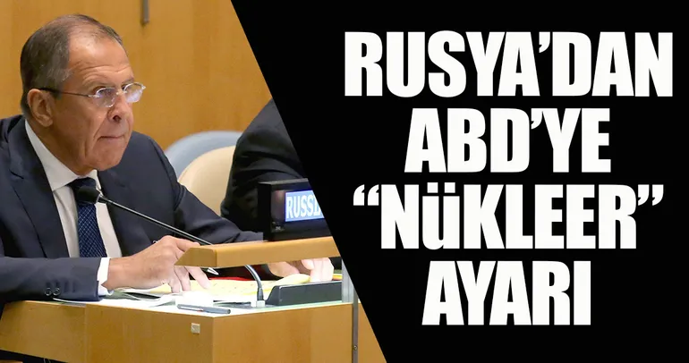 Rusya'dan ABD'ye nükleer anlaşma eleştirisi