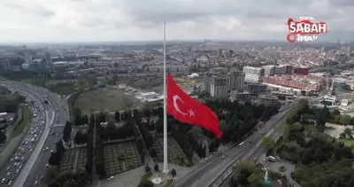 İstanbul’da bayraklar yarıya indirildi | Video