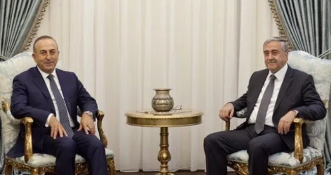 Dışişleri Bakanı Çavuşoğlu, Kıbrıs Cumhurbaşkanı Akıncı ile görüşecek