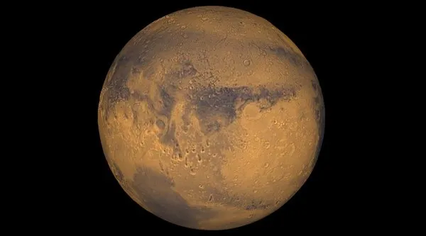 Mars yüzeyinde buzul tabakalar buldu
