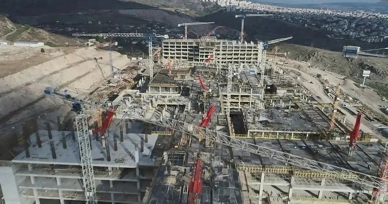 Bayrakli Sehir Hastanesi Calismalari Son Surat Son Dakika Haberler