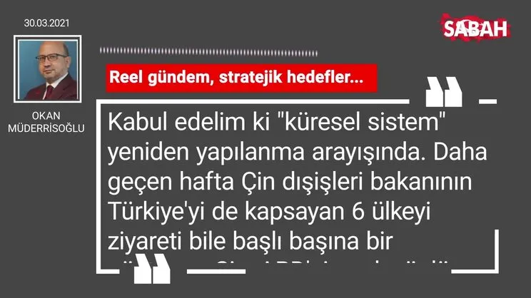 Okan Müderrisoğlu | Reel gündem, stratejik hedefler...