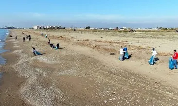 Öğrenciler Caretta’ların yaşam alanını temizledi
