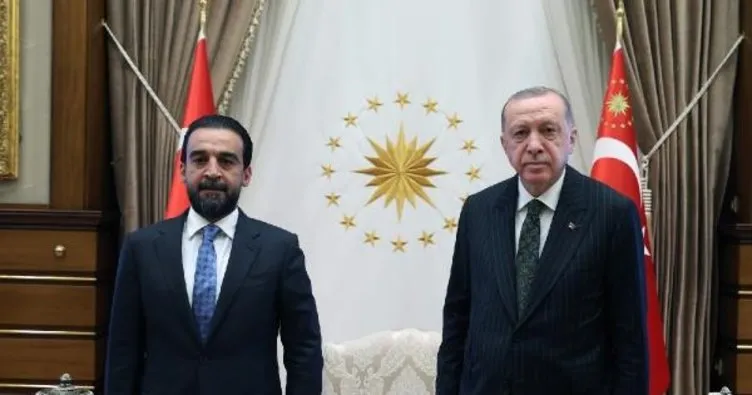 Başkan Erdoğan, Irak Takaddum Partisi Genel Sekreteri Hablusi’yi ağırladı