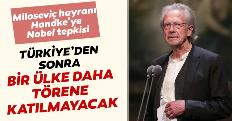 Hırvatistan, Avusturyalı yazar Handke'ye tepki olarak Nobel Ödül Töreni'ne katılmayacak