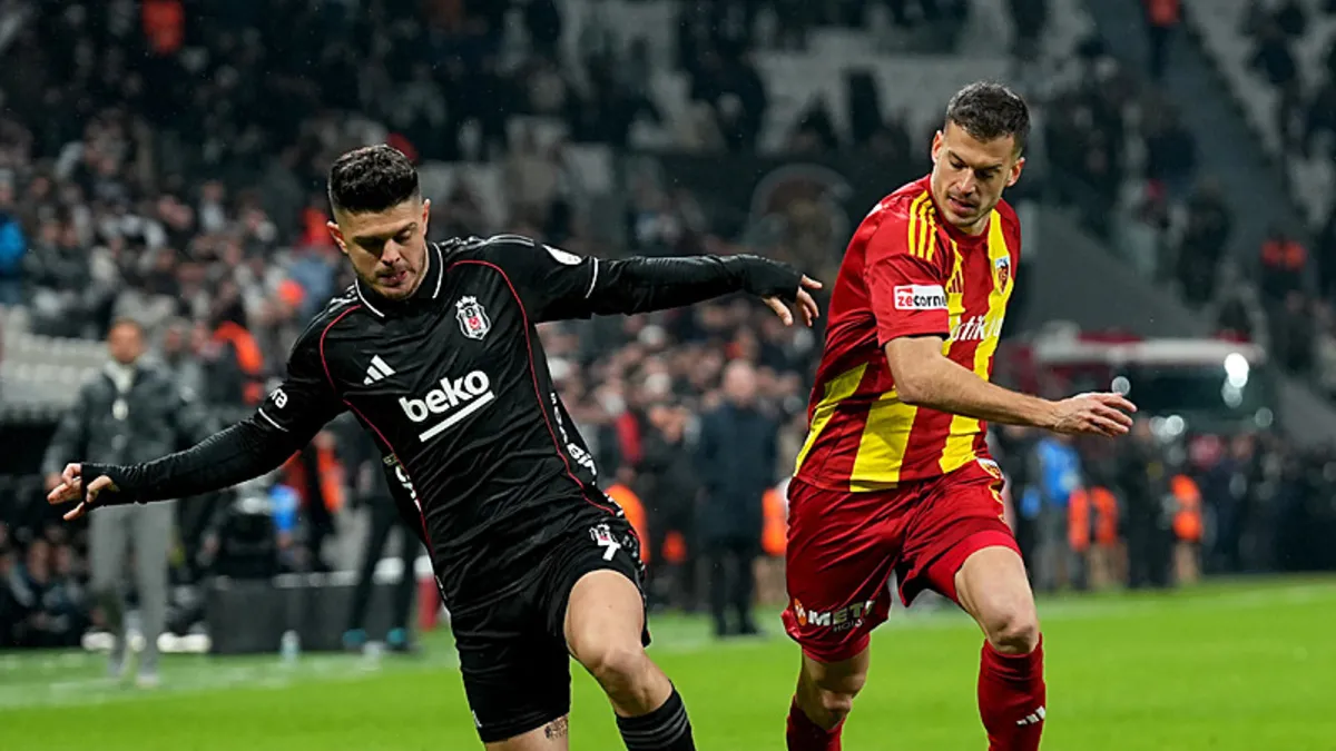 Beşiktaş - Kayserispor | İlk yarı oynanıyor