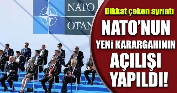NATO'nun yeni karargahı açıldı