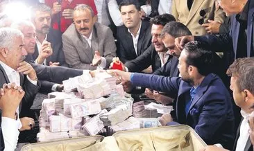 Düğünde 15 milyon TL toplandı #van