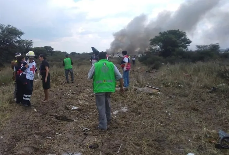 Meksika’da uçak kazası