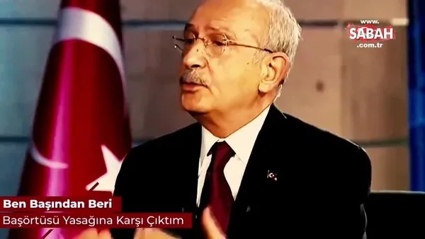 İşte Kemal Kılıçdaroğlu’nun başörtüsü düşmanlığını gösteren sözleri | Video