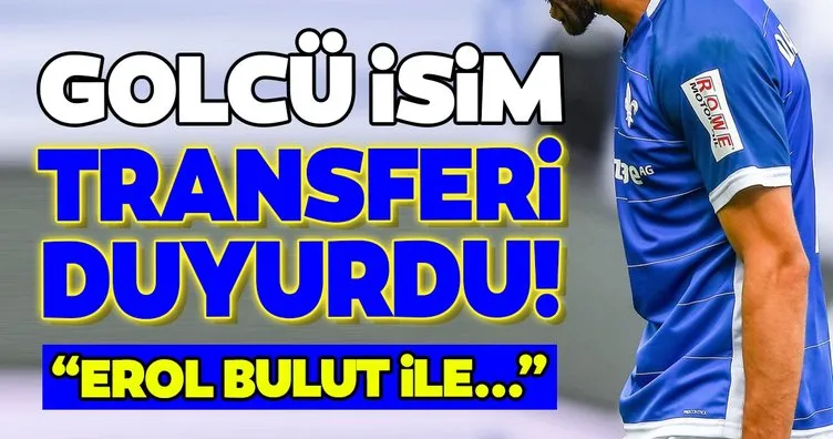 Transferde son dakika: Golcü futbolcu Fenerbahçe’yi duyurdu! Erol Bulut ile...