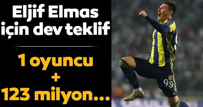 SON DAKİKA! Fenerbahçe transfer haberleri! Eljif Elmas’ı transferinde şok gelişme! 1 oyuncu ve 123 milyon...
