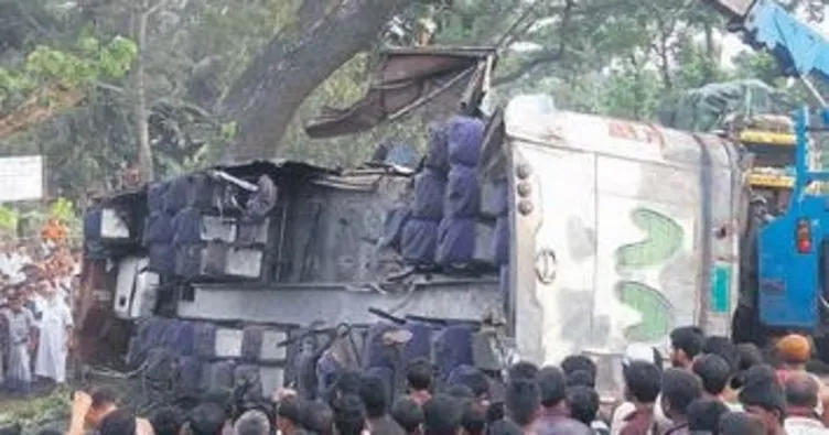 Bangladeş’te 7 kaza: 34 ölü, 100 de yaralı
