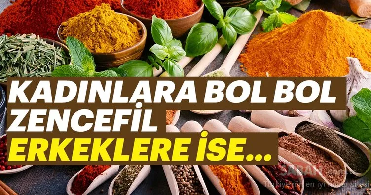 Kadın ve erkek hastalıklarına iyi gelen baharatlar nelerdir? Bakın hangi baharat hangi hastalığa faydalı...