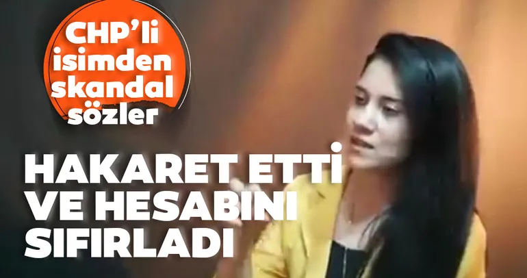 Hakaret etti ve hesabını sıfırladı