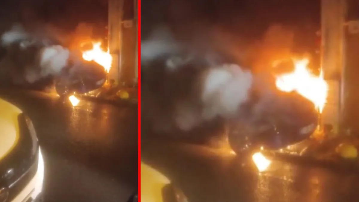 İstanbul’da korkutan yangın! Otomobil alev topuna döndü: Araç sahibi kundaklama iddiasında bulundu