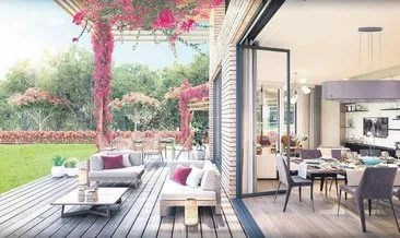 Ormanköy’ün bahçe villa ve teras loftlarına yoğun talep