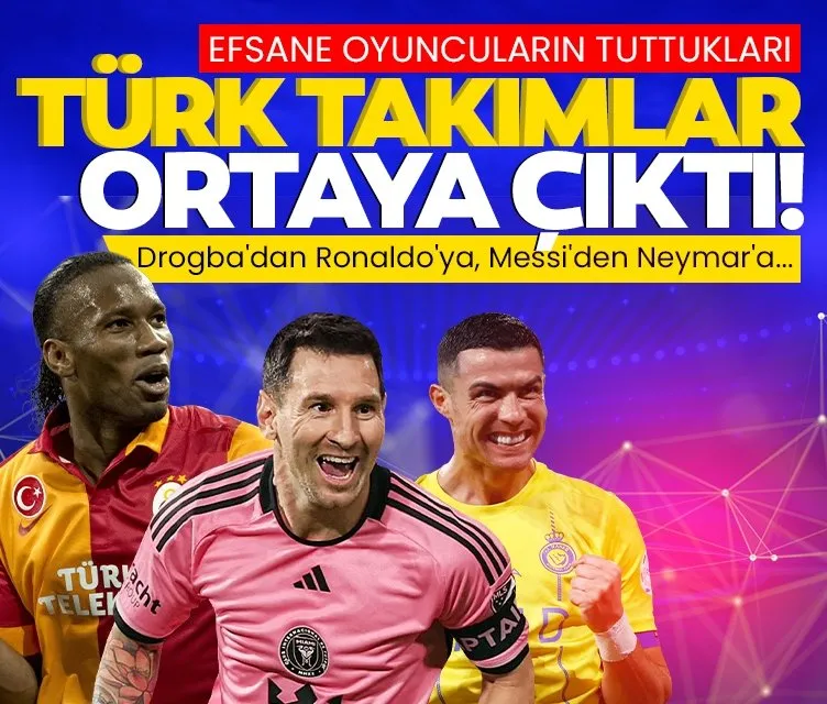 Efsane futbolcuların Türkiye’de tuttukları takımlar ortaya çıktı!