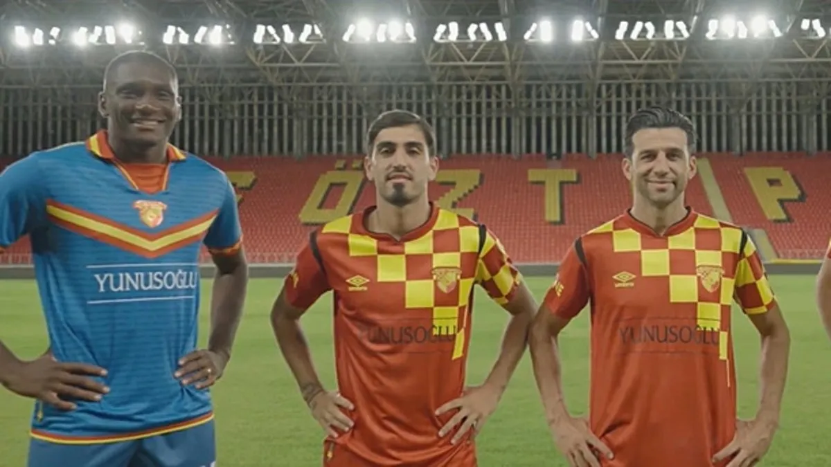 Göztepe, yeni sezon formalarını tanıttı