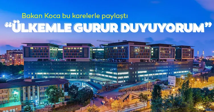 Bakan Koca bu karelerle paylaştı! Ülkemle gurur duyuyorum