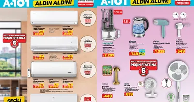 A101 aktüel Temmuz ayının son kataloğu! 30 Temmuz A101 aktüel ürünler neler? Klima, yolluk, tencere seti...