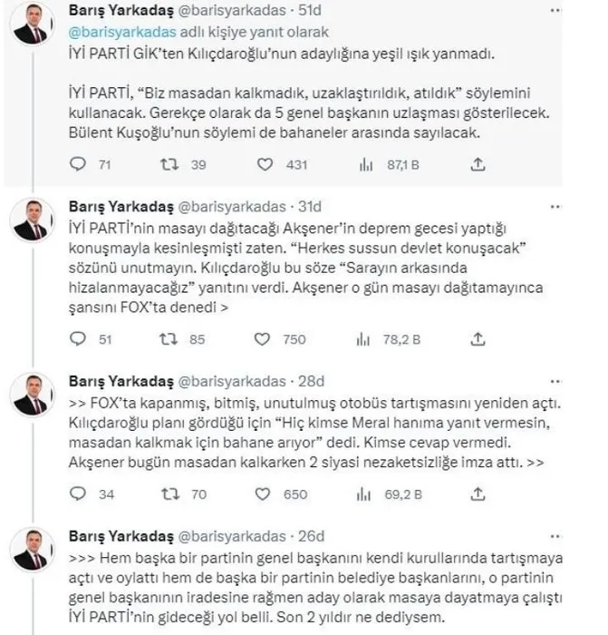 6’lı yattı! Ortalık toz duman... İşte CHP’li isimlerden Akşener’e ağza alınmayacak sözler