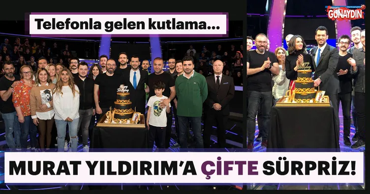 Murat Yıldırım’a çifte sürpriz!