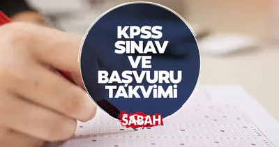 KPSS BAŞVURUSU VE SINAV TARİHLERİ 2026: Lise, Ön Lisans ve Lisans KPSS başvuru ve sınav tarihi ne zaman?