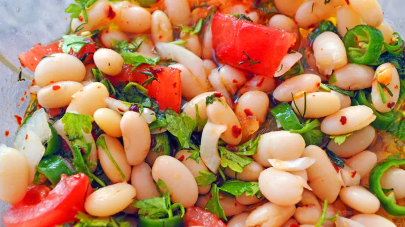 Bitkisel besin deposu: Fasulye piyazı